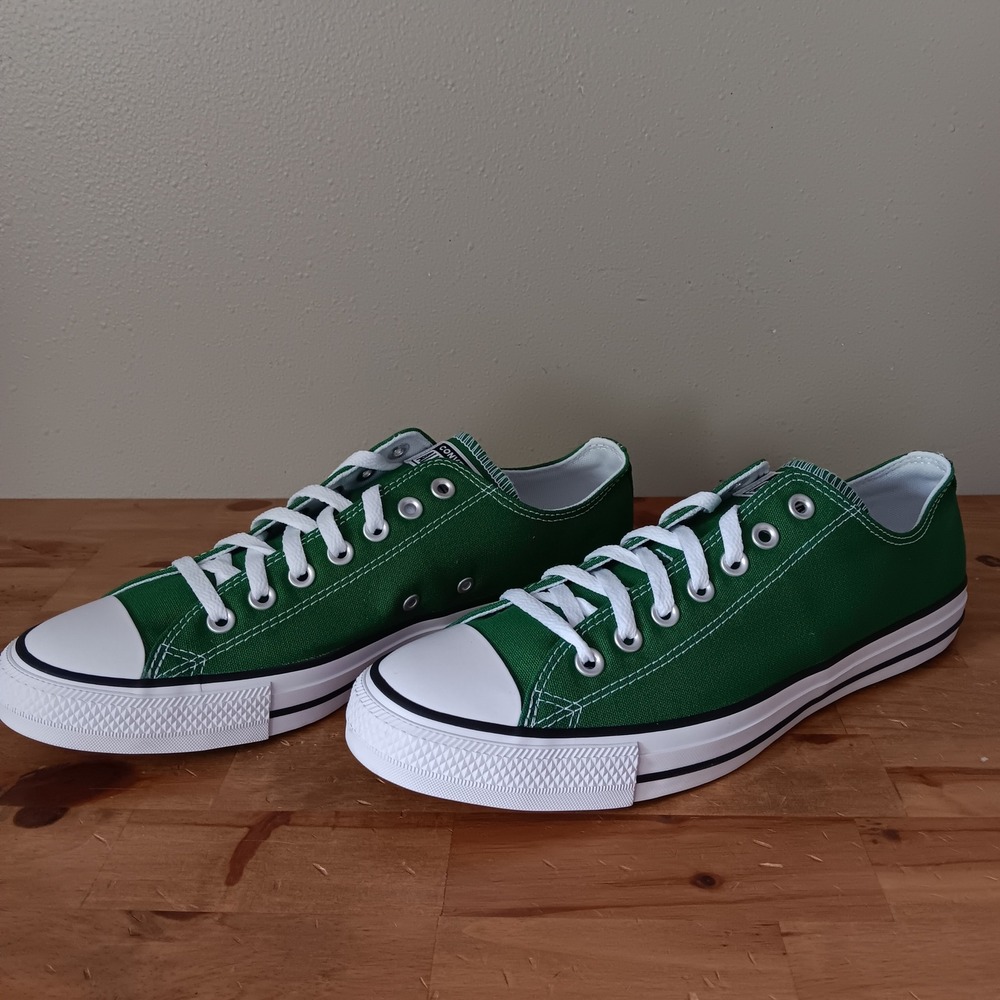 Converse Chuck Taylor All Star Ox Low Top Green Women 12 / Men 10 NWB 150476F - Picture 5 of 11